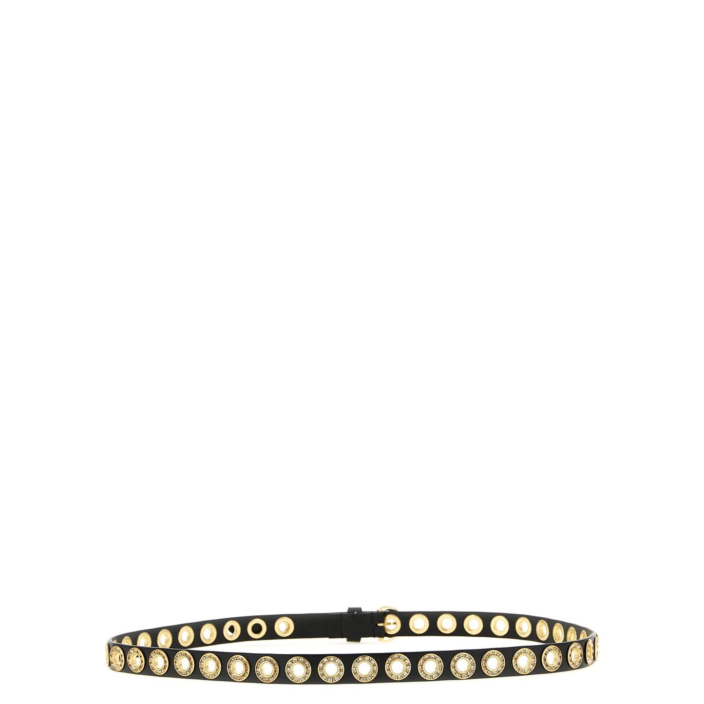 PINKO Black Polyethylene Regular Belt