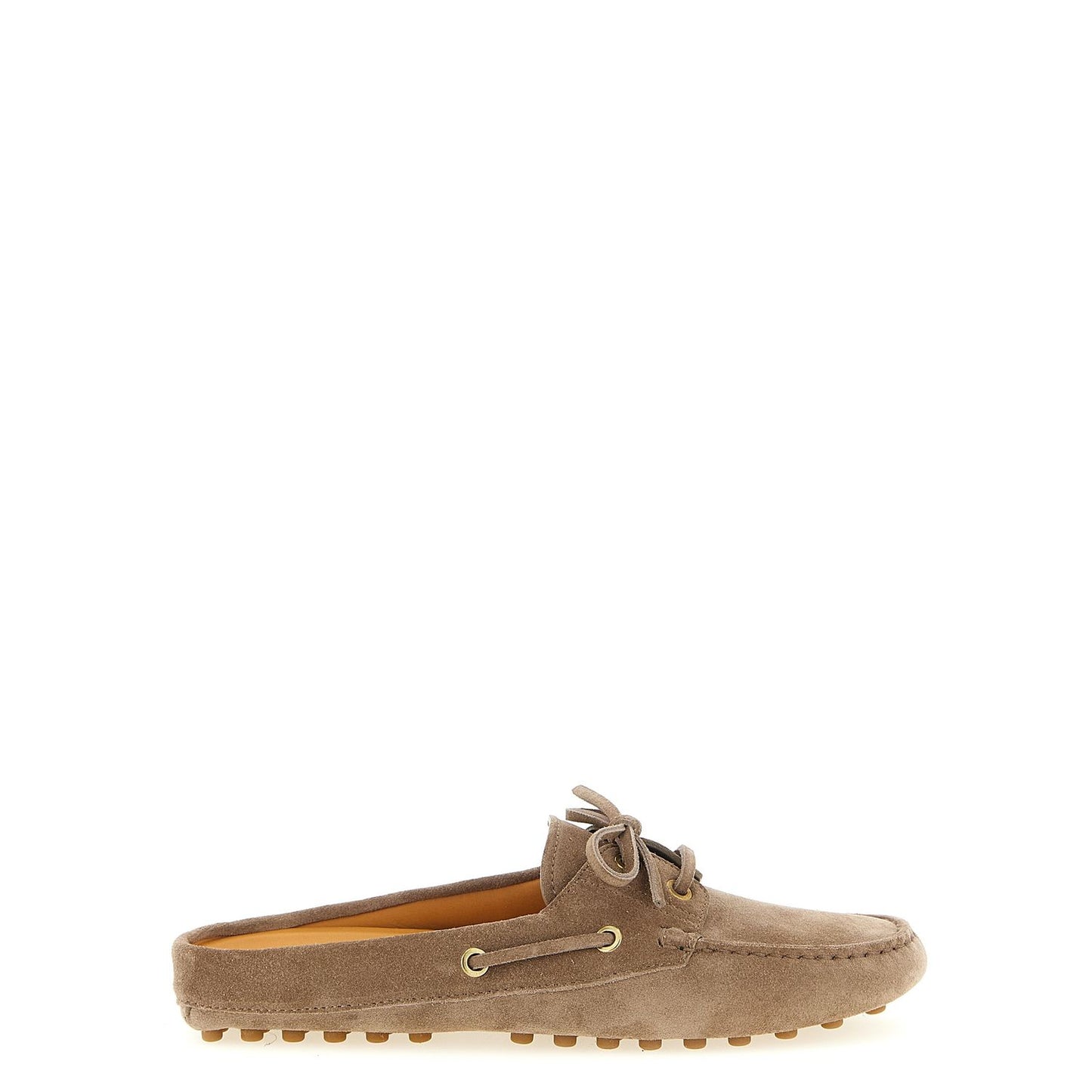 Tod's Beige Calfskin Flats