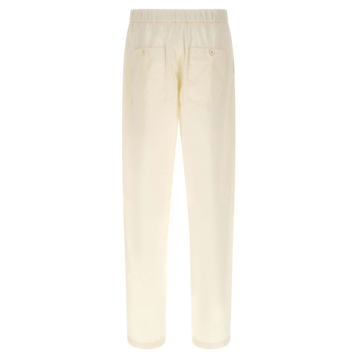 Jil Sander Beige Cotton Cargo Pants