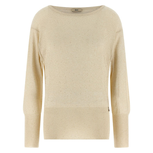 Herno Beige Viscose Cardigan