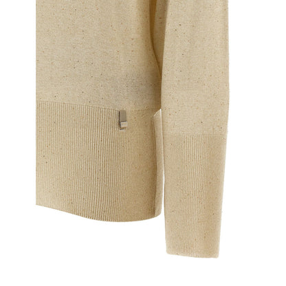 Herno Beige Viscose Cardigan