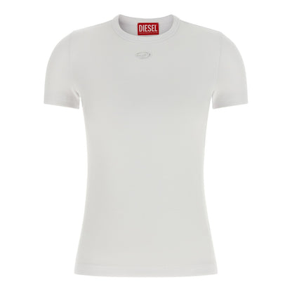 Diesel White Cotton T-Shirt