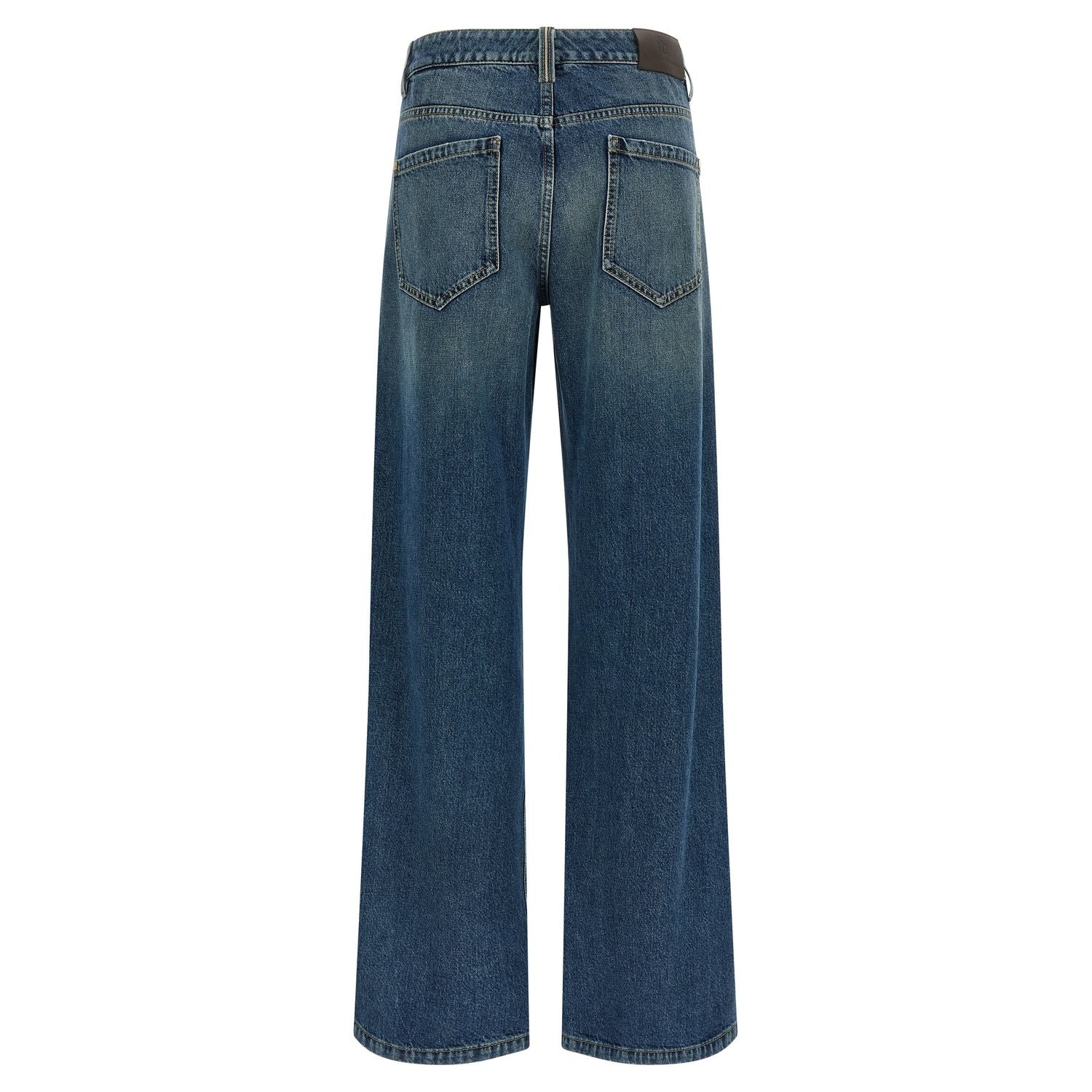 Brunello Cucinelli Blue Cotton Jeans Denim