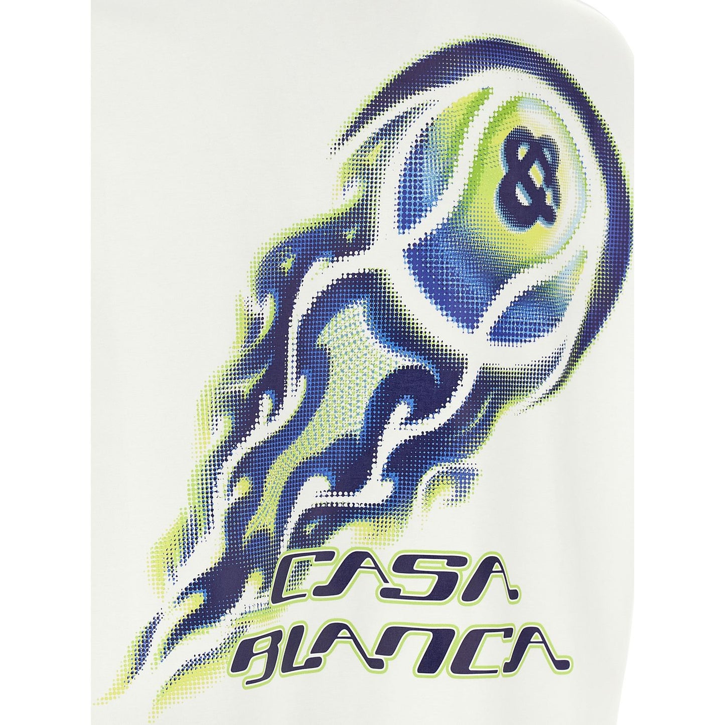 Casablanca White Cotton T-Shirt
