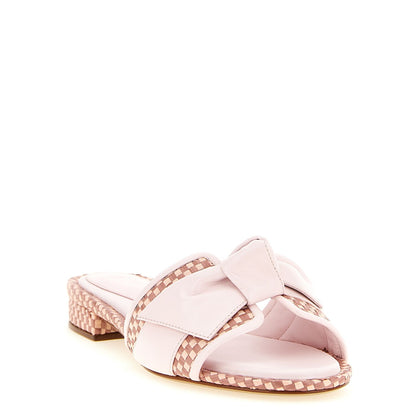 Alexandre Birman Multicolor Cowhide Slides