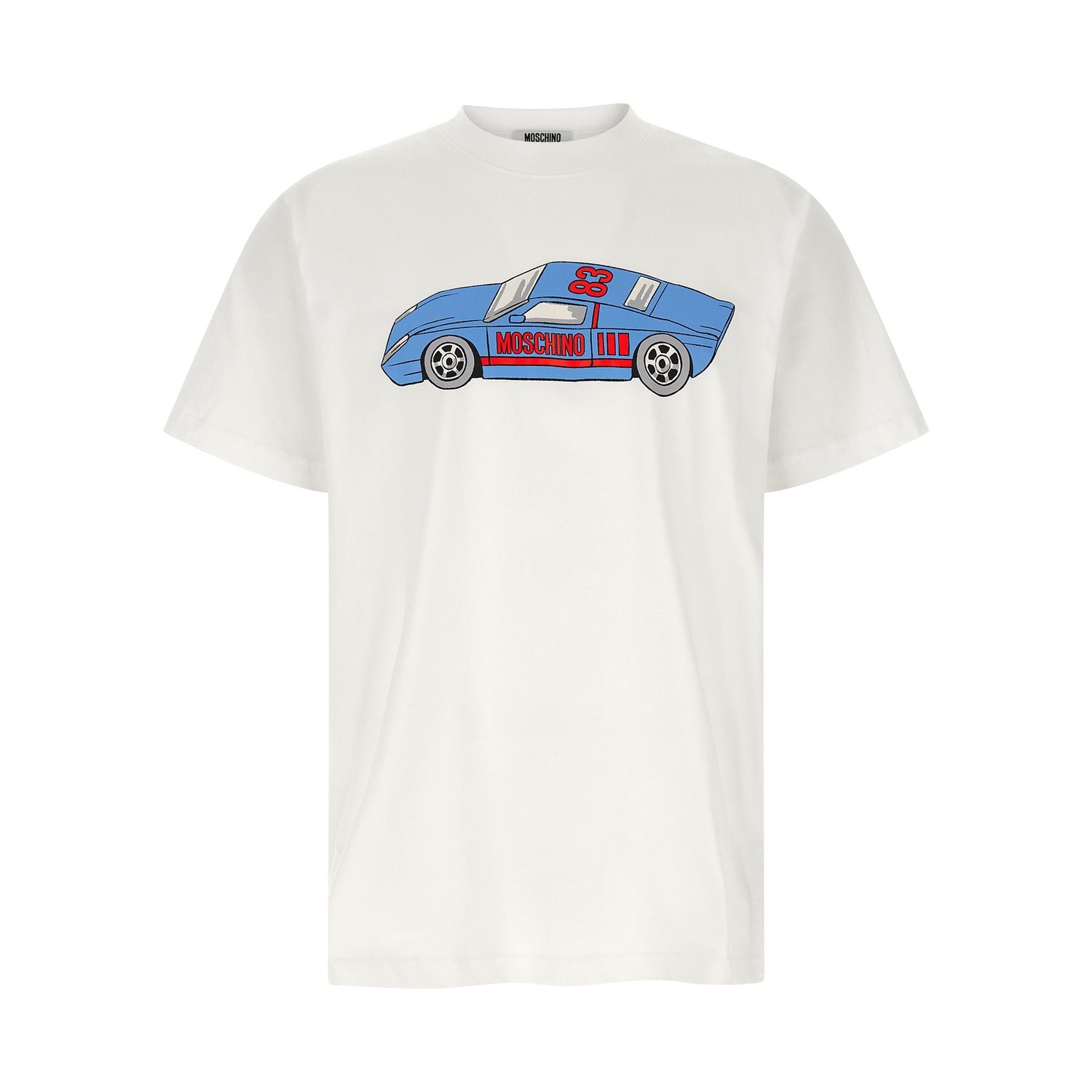 Moschino White Cotton T-Shirt