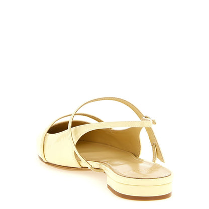 Alexandre Birman Bicolor Cowhide Ballet Flats
