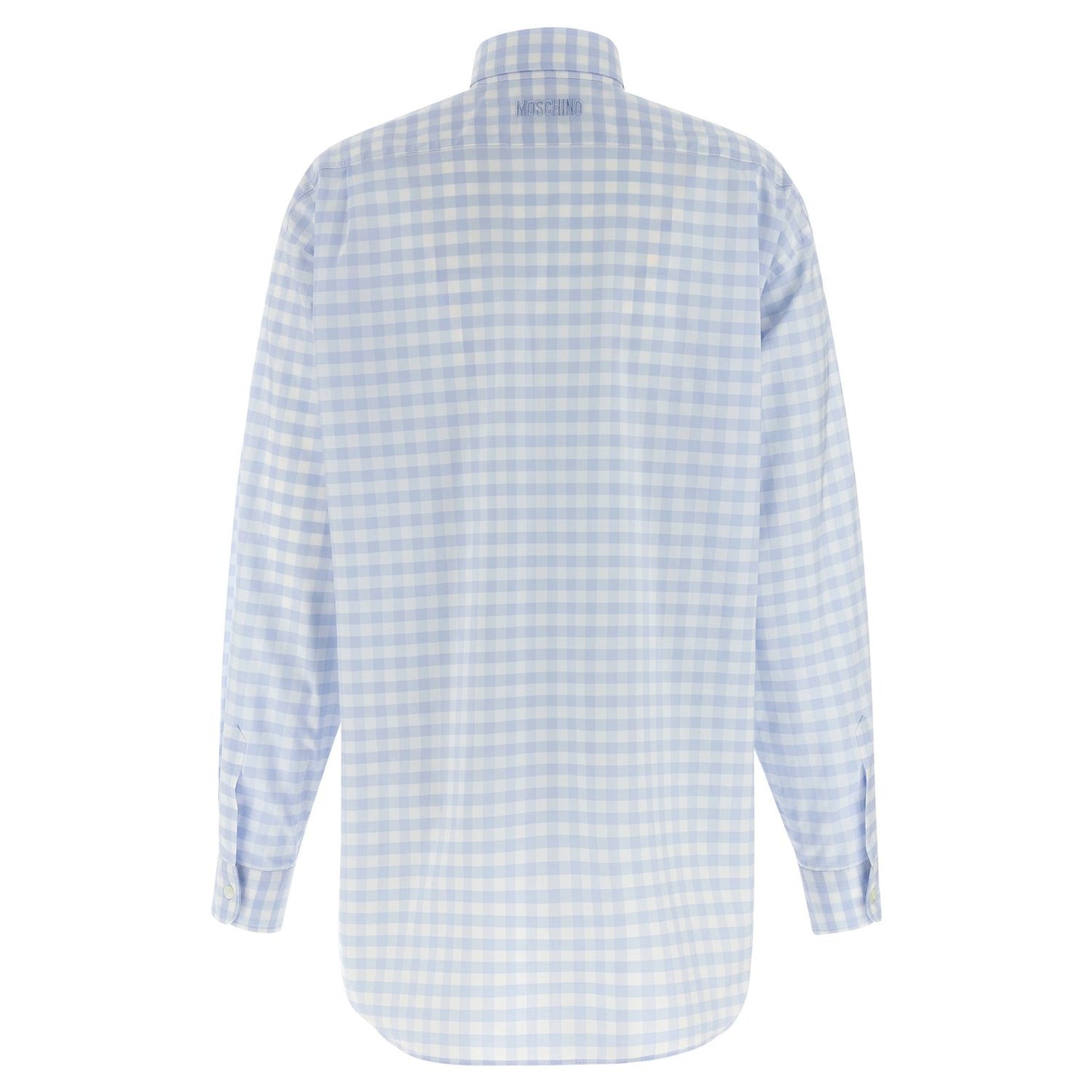 Moschino Blue Cotton Blouse