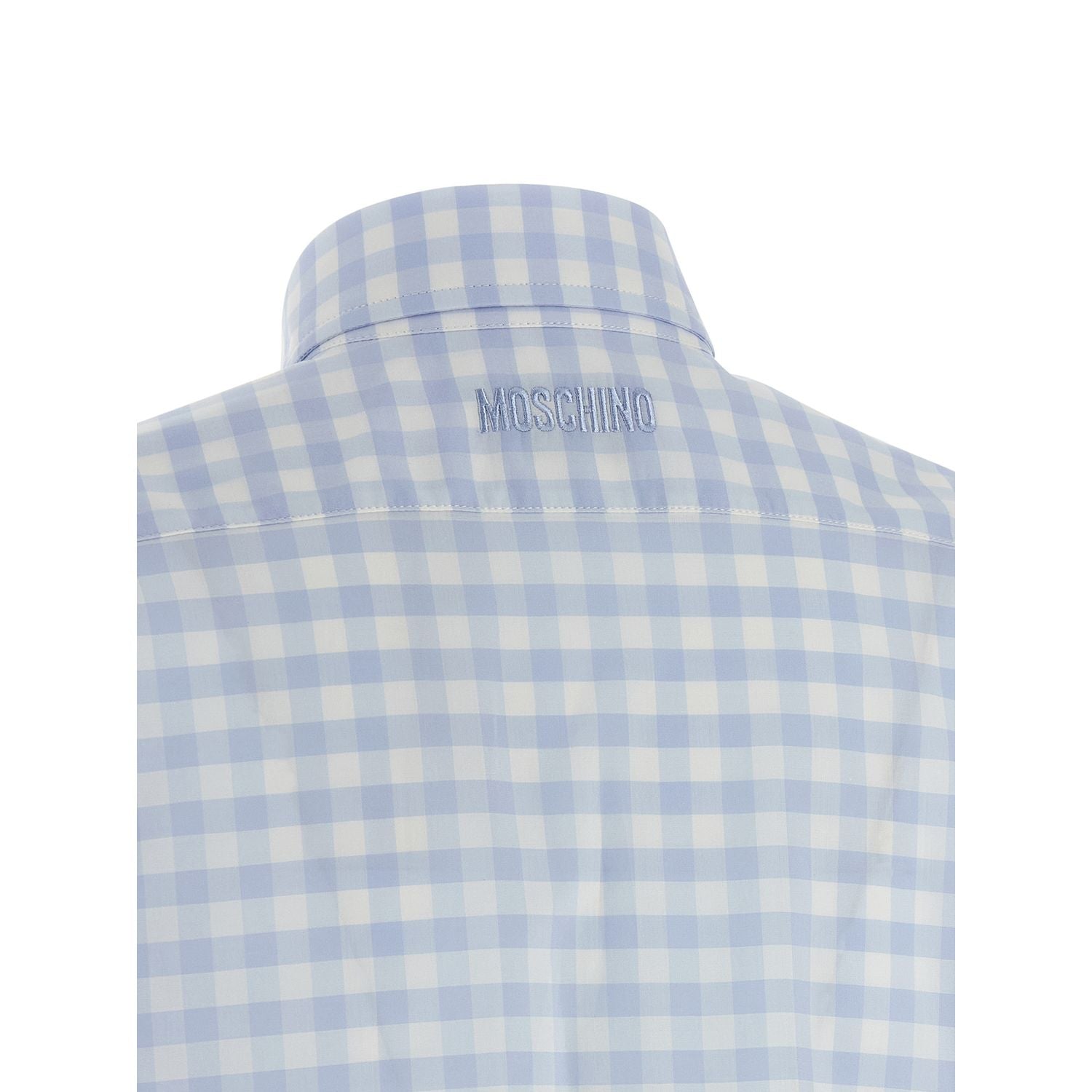 Moschino Blue Cotton Blouse