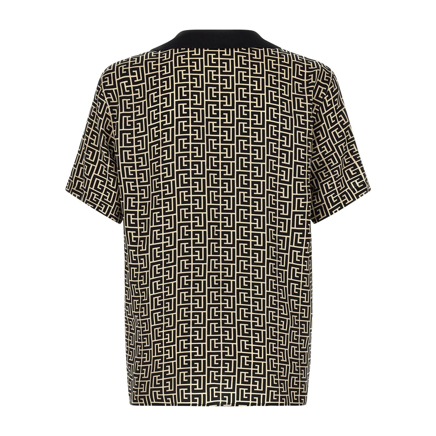 Balmain Bicolor Viscose Blouse