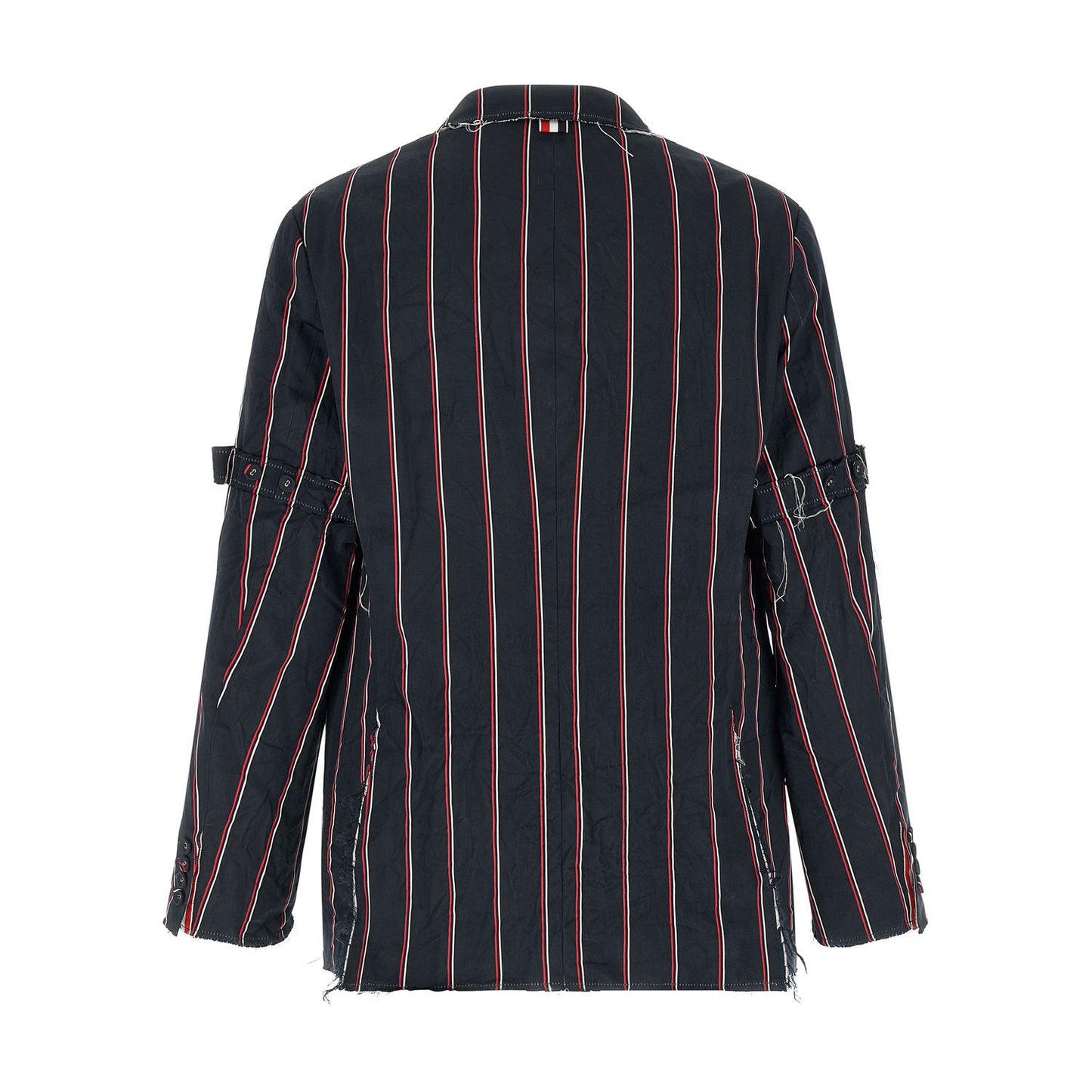 Thom Browne Blue Silk Blazer
