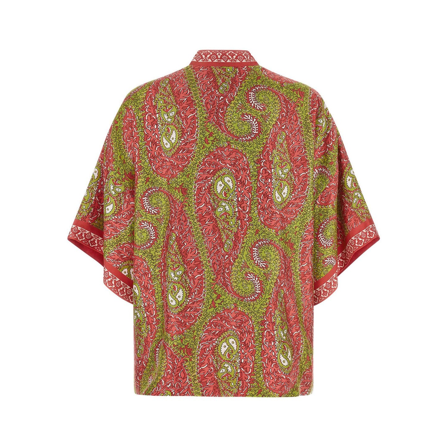 Etro Multicolor Silk Cardigan