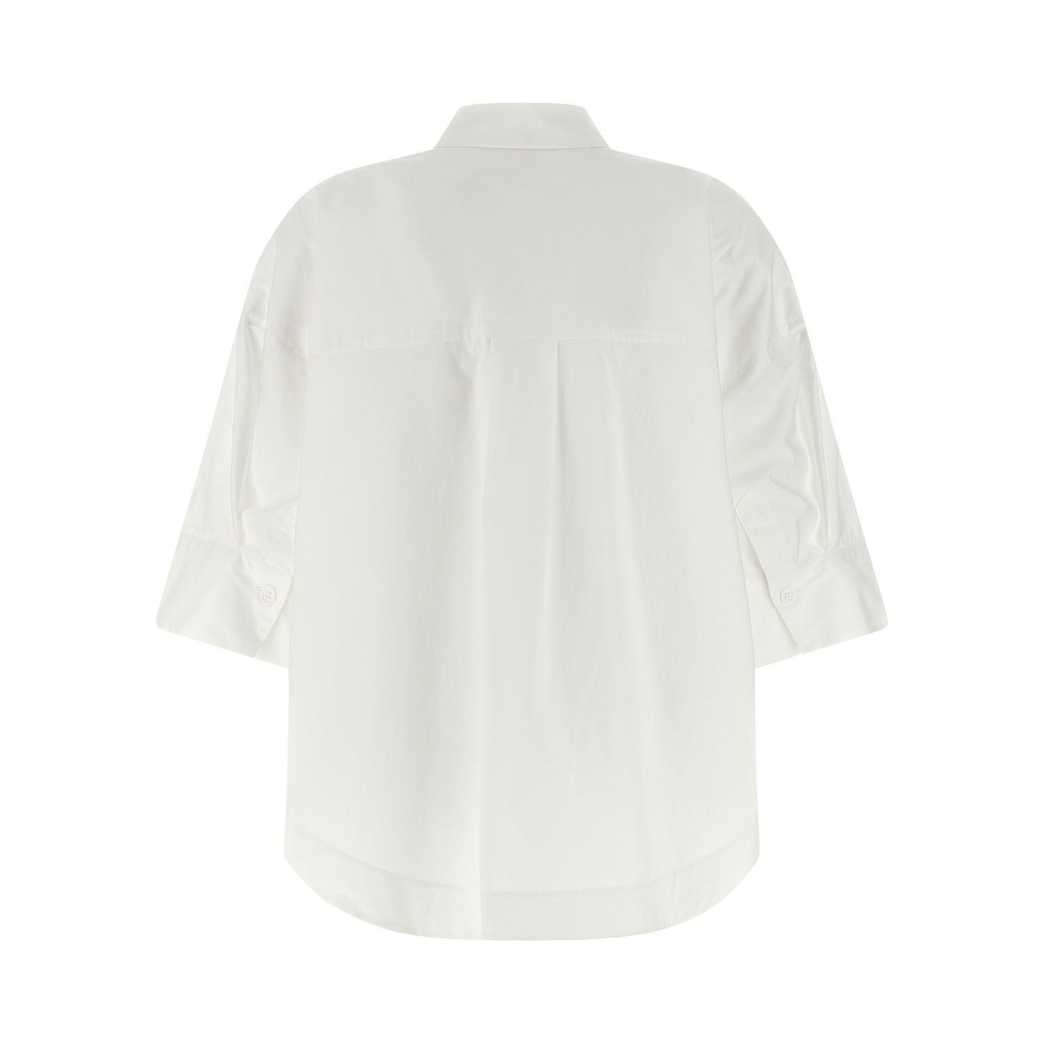 P.A.R.O.S.H. White Cotton Blouse
