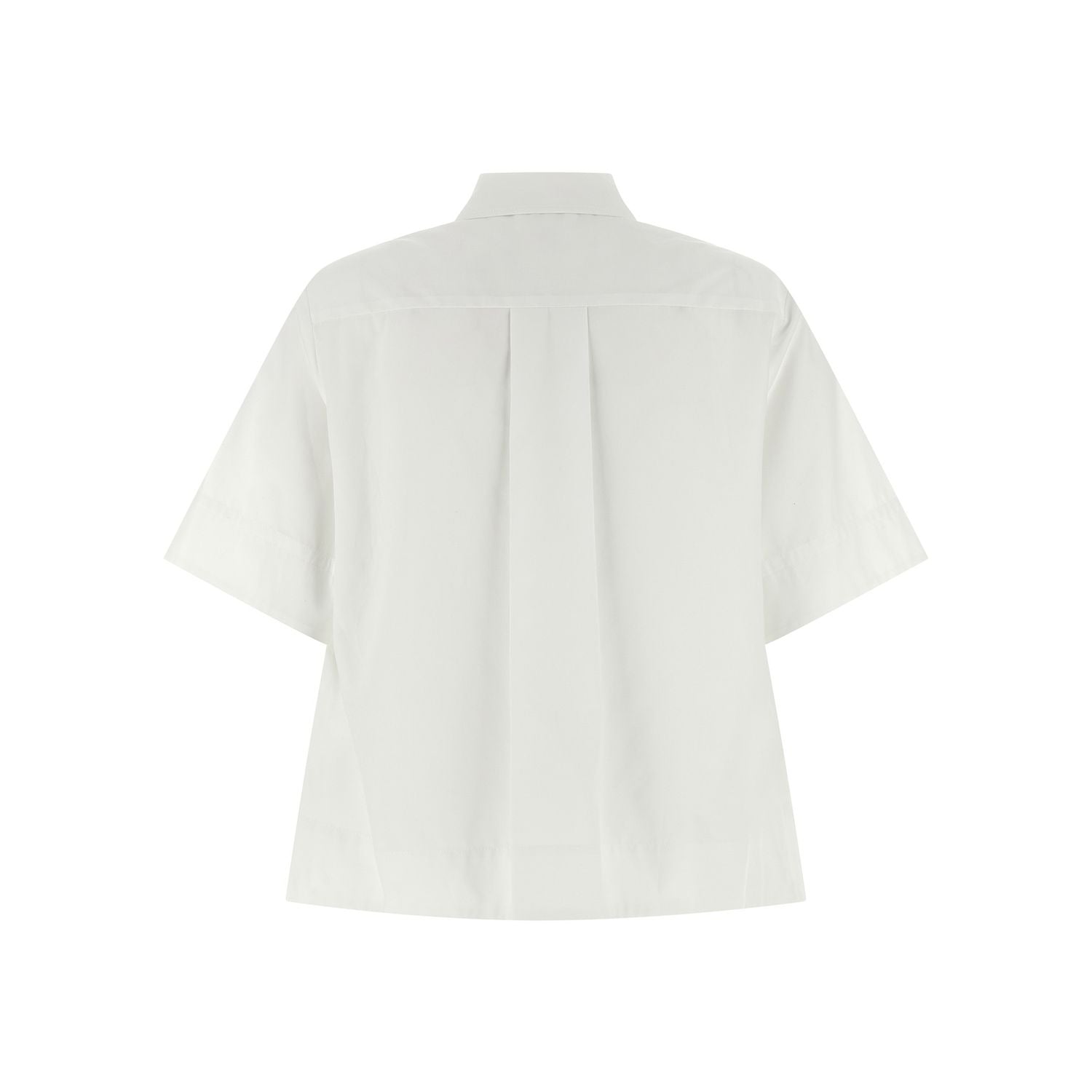 P.A.R.O.S.H. White Cotton Blouse