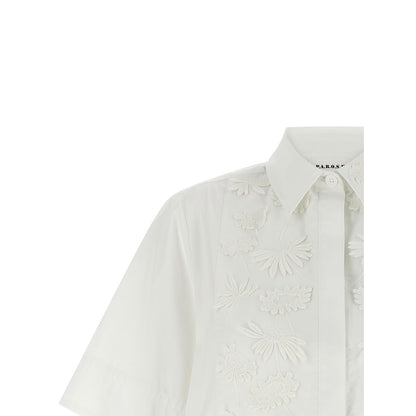 P.A.R.O.S.H. White Cotton Blouse