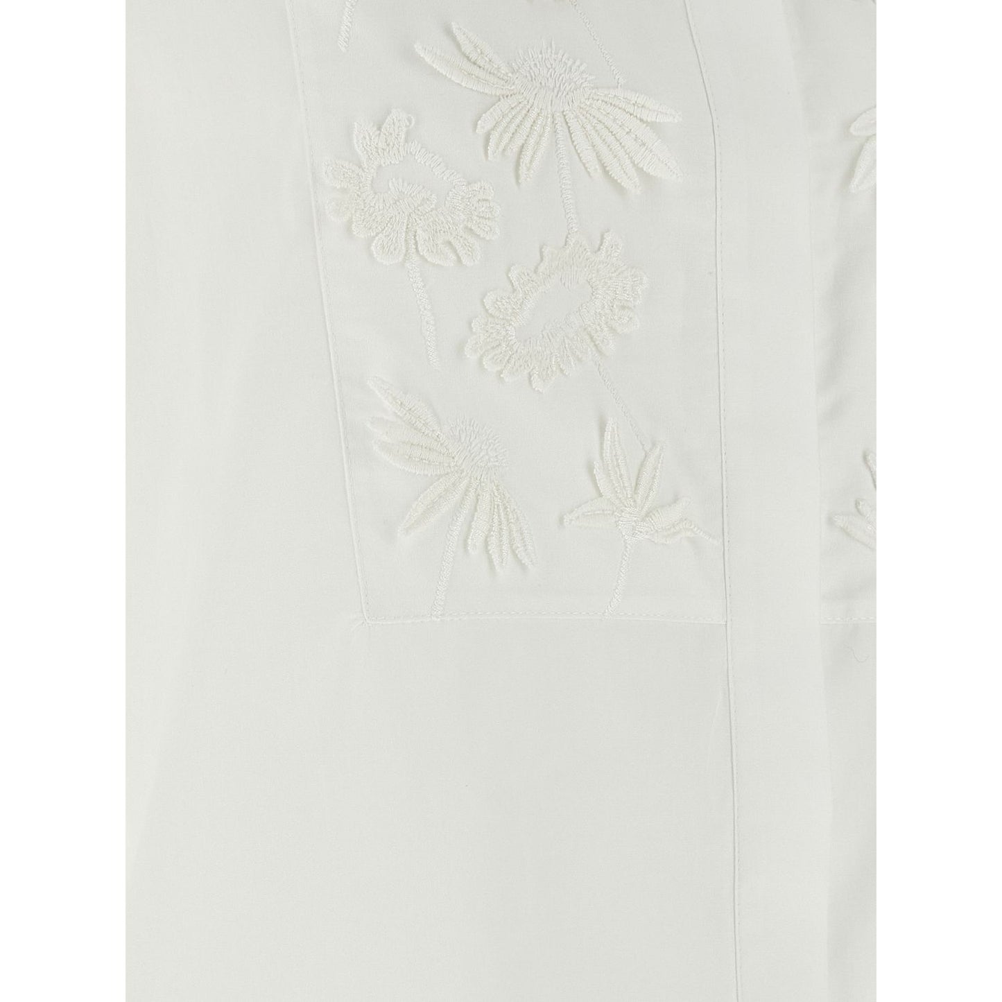 P.A.R.O.S.H. White Cotton Blouse