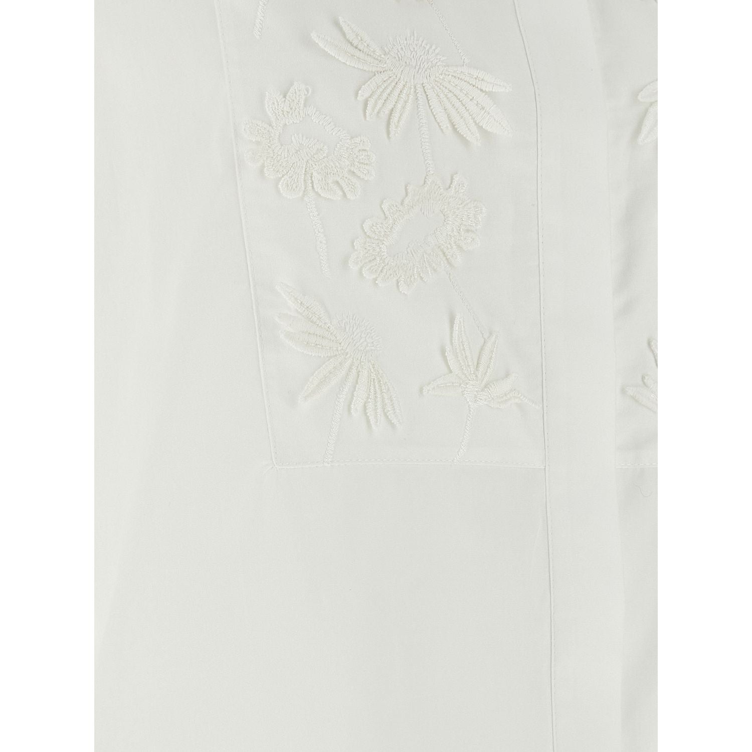P.A.R.O.S.H. White Cotton Blouse
