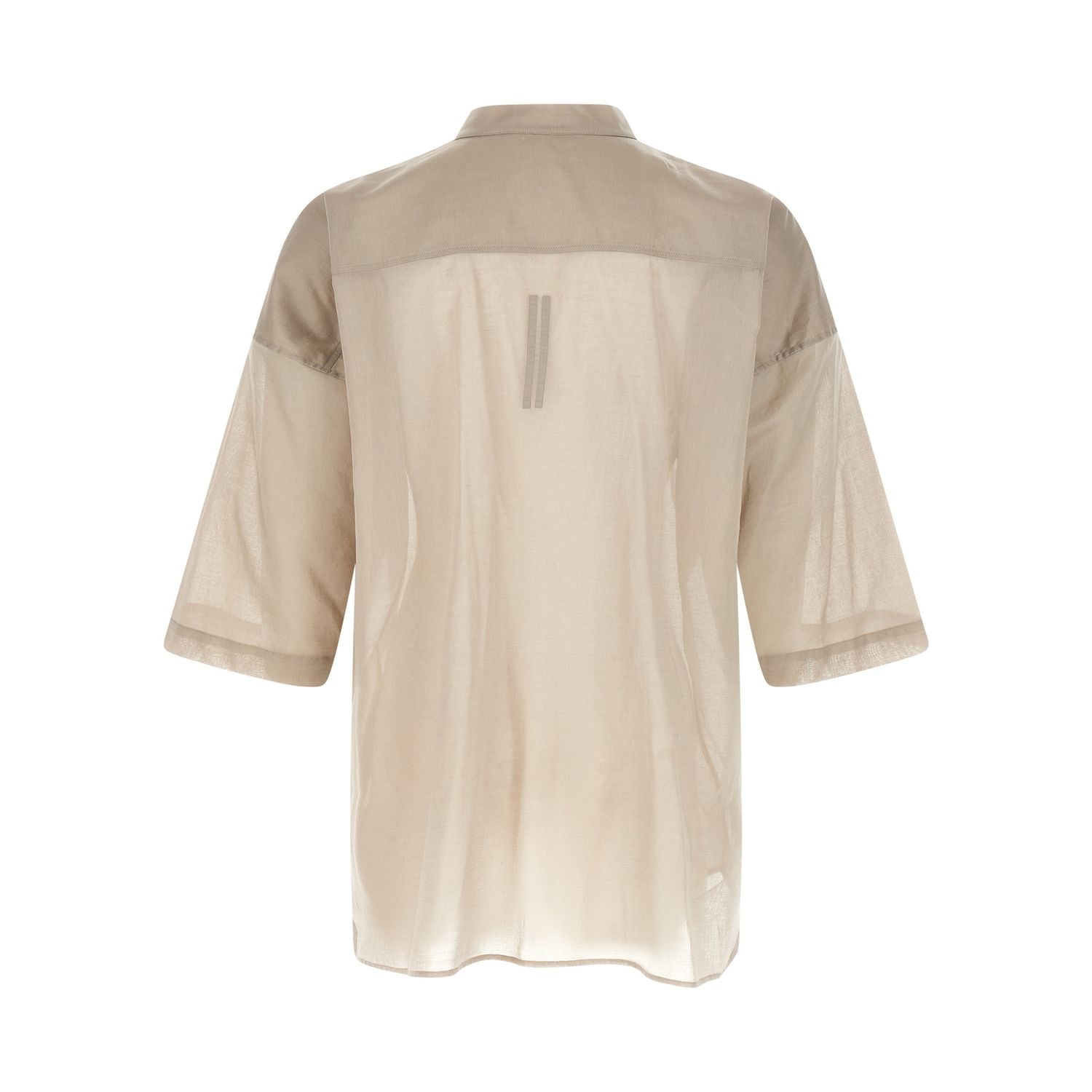 Rick Owens Gray Cotton Blouse
