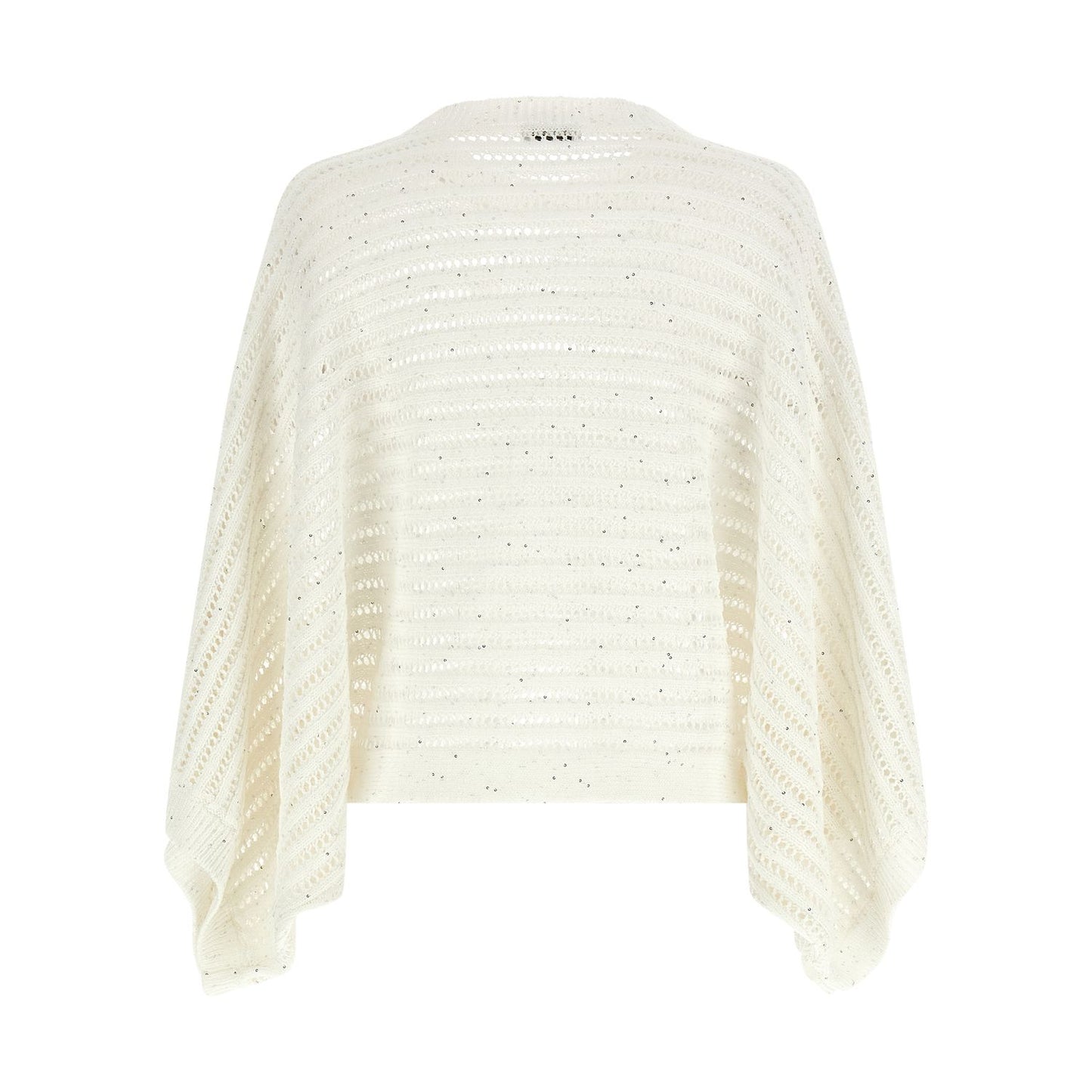 Peserico White Cotton Cardigan