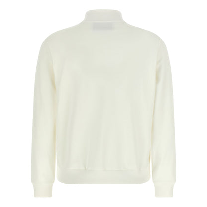 Peserico White Cotton Sweatshirt