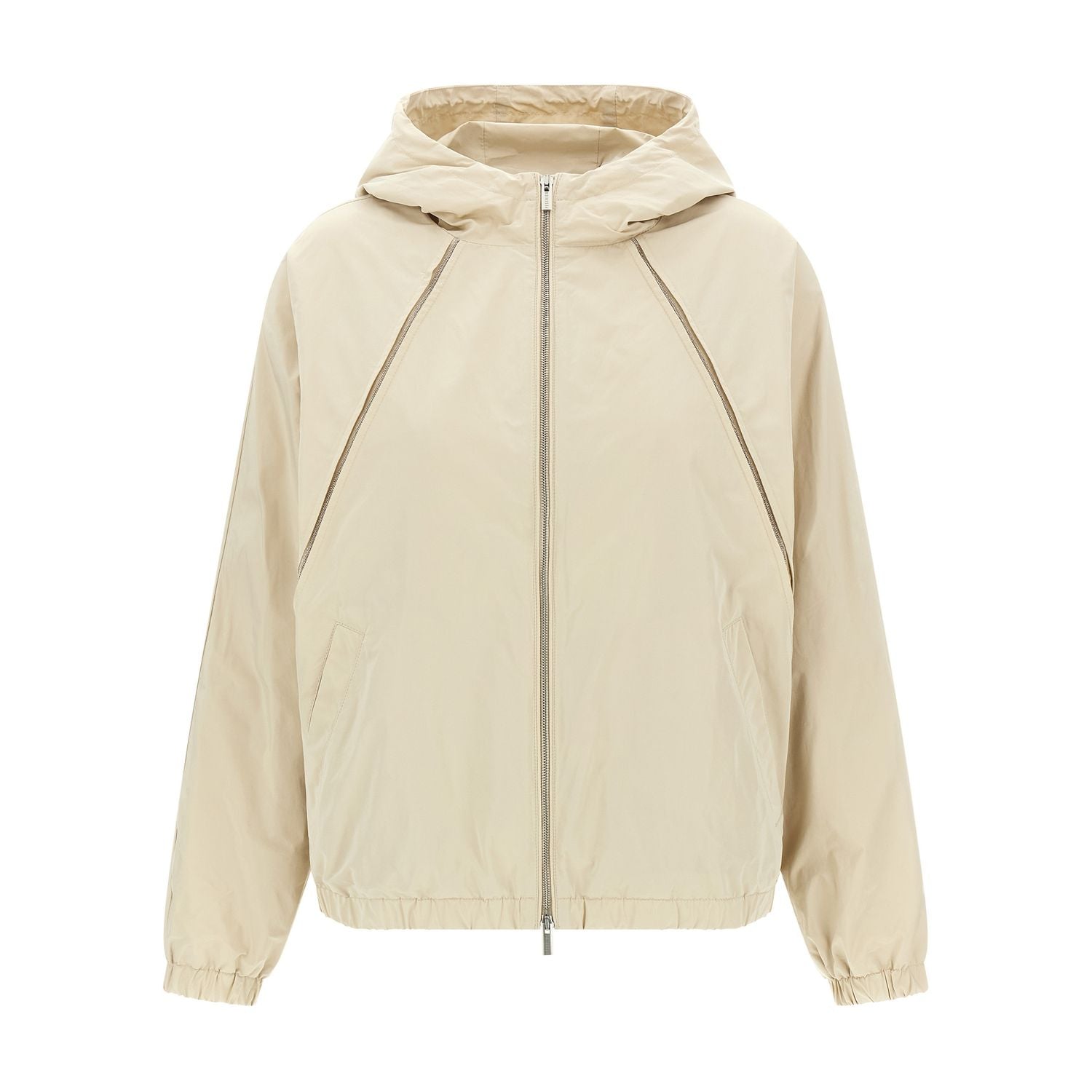 Peserico Beige Polyester Shell Jacket