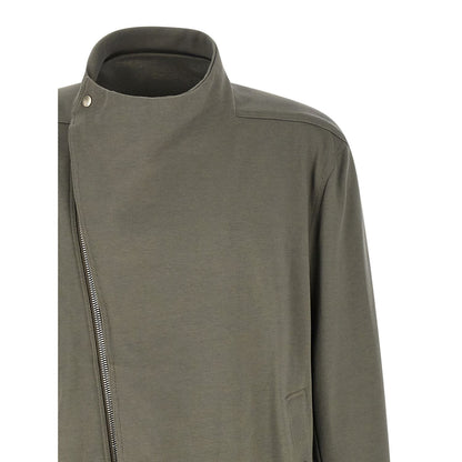 Rick Owens Gray Cotton Sweatshirt