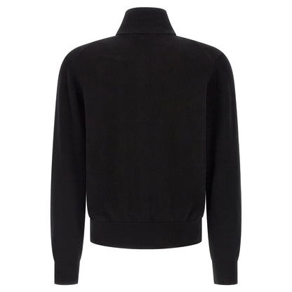 Hugo Boss Black Cotton Cardigan
