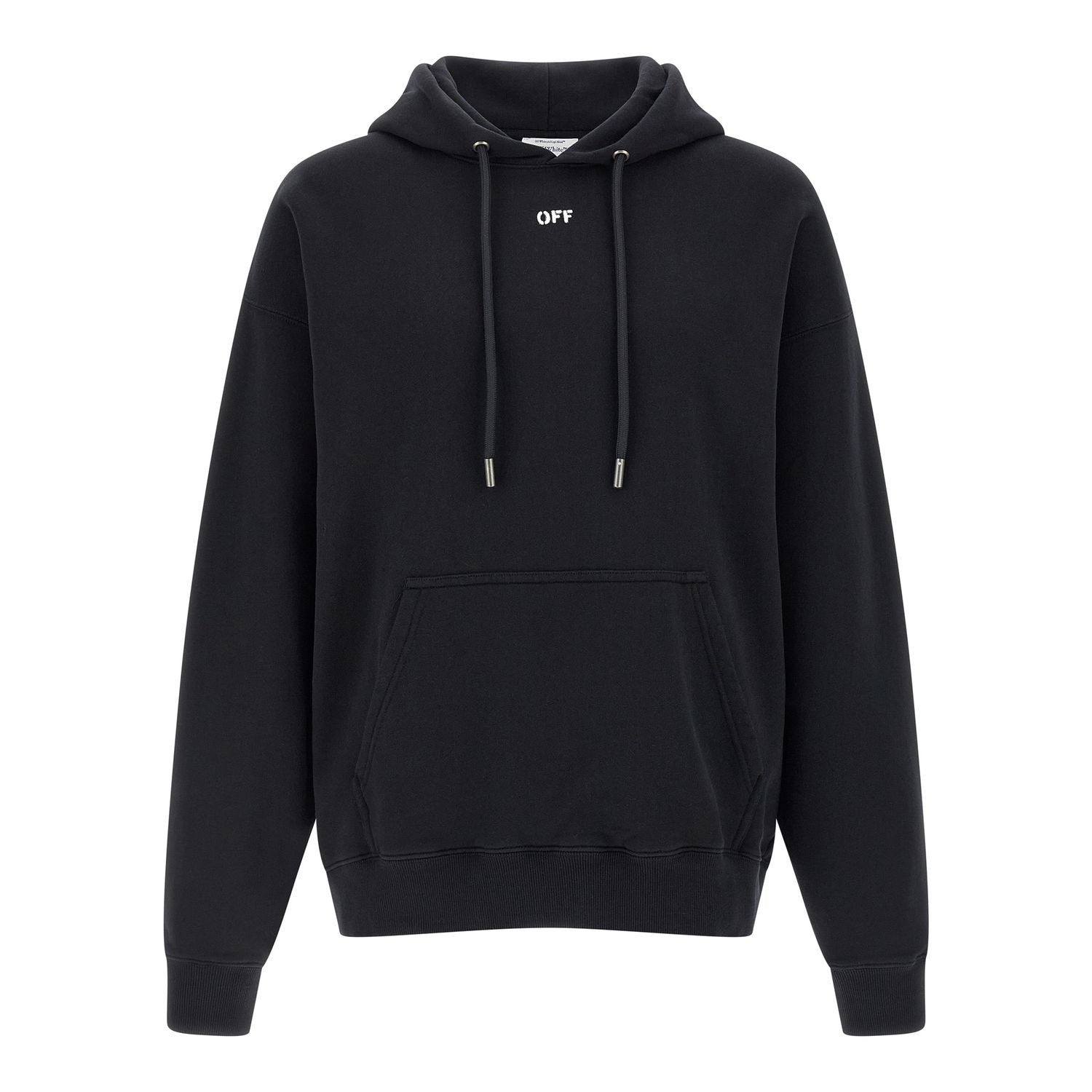 Off-White Black Cotton Sweatshirt