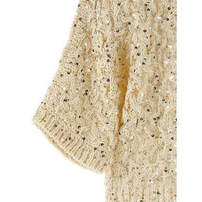 Peserico Beige Cotton Cardigan