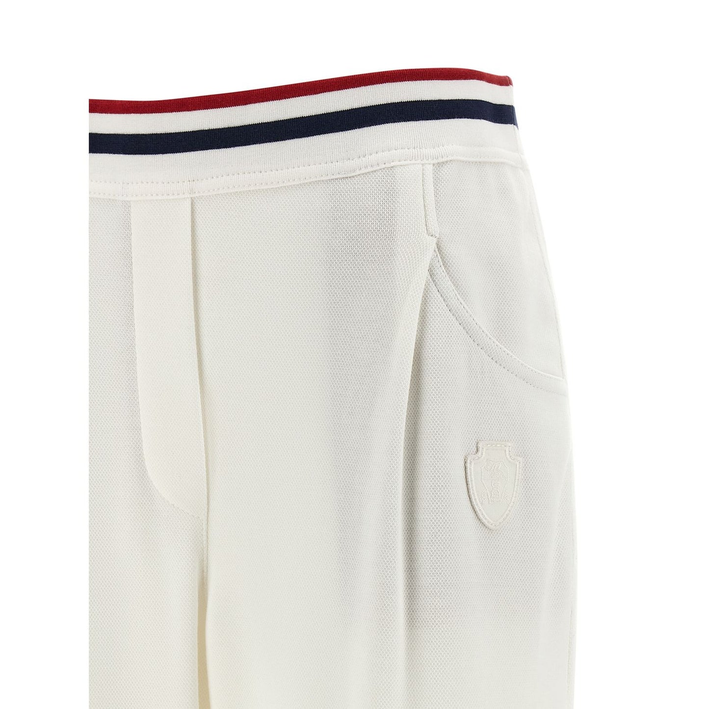 Brunello Cucinelli White Cotton Joggers (Workout Pants)