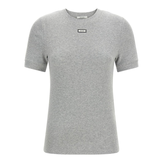 Entire Studios Gray Cotton T-Shirt