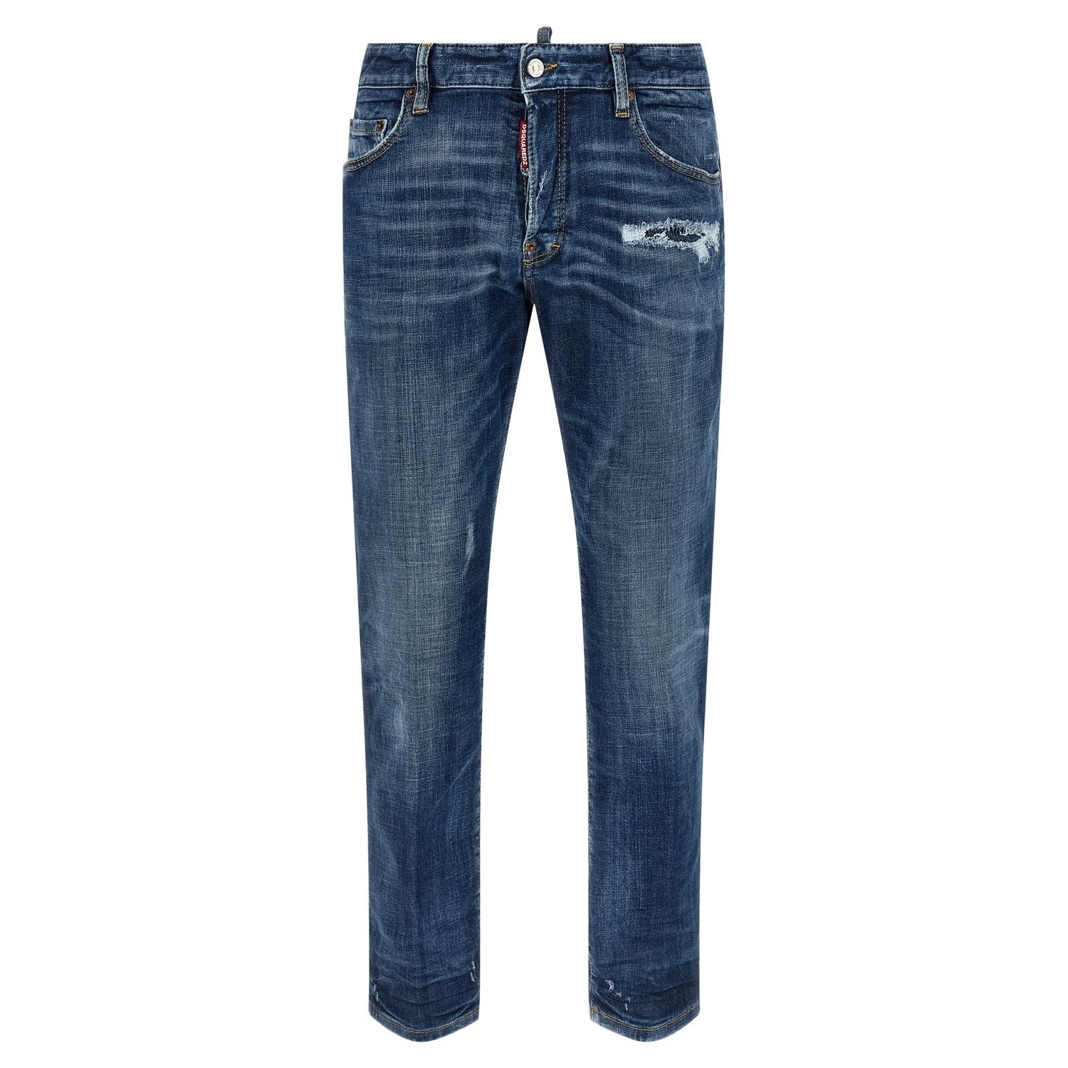 Dsquared² Blue Cotton Jeans Denim