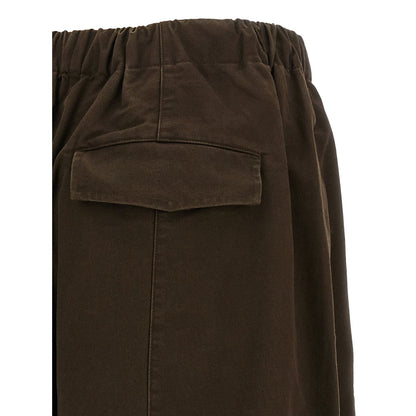 Entire Studios Brown Cotton Casual Pants
