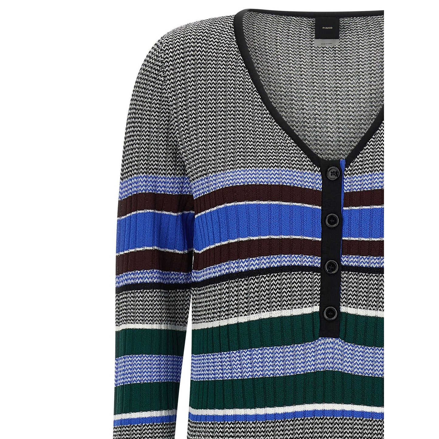 PINKO Multicolor Viscose Long Dress