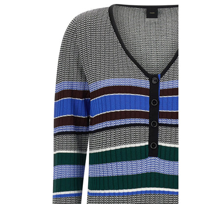 PINKO Multicolor Viscose Long Dress