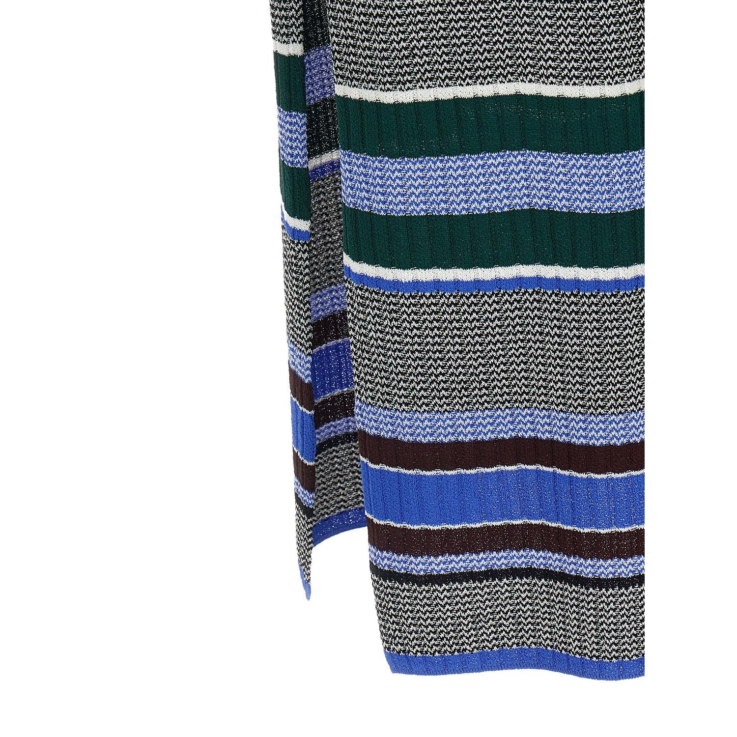 PINKO Multicolor Viscose Long Dress