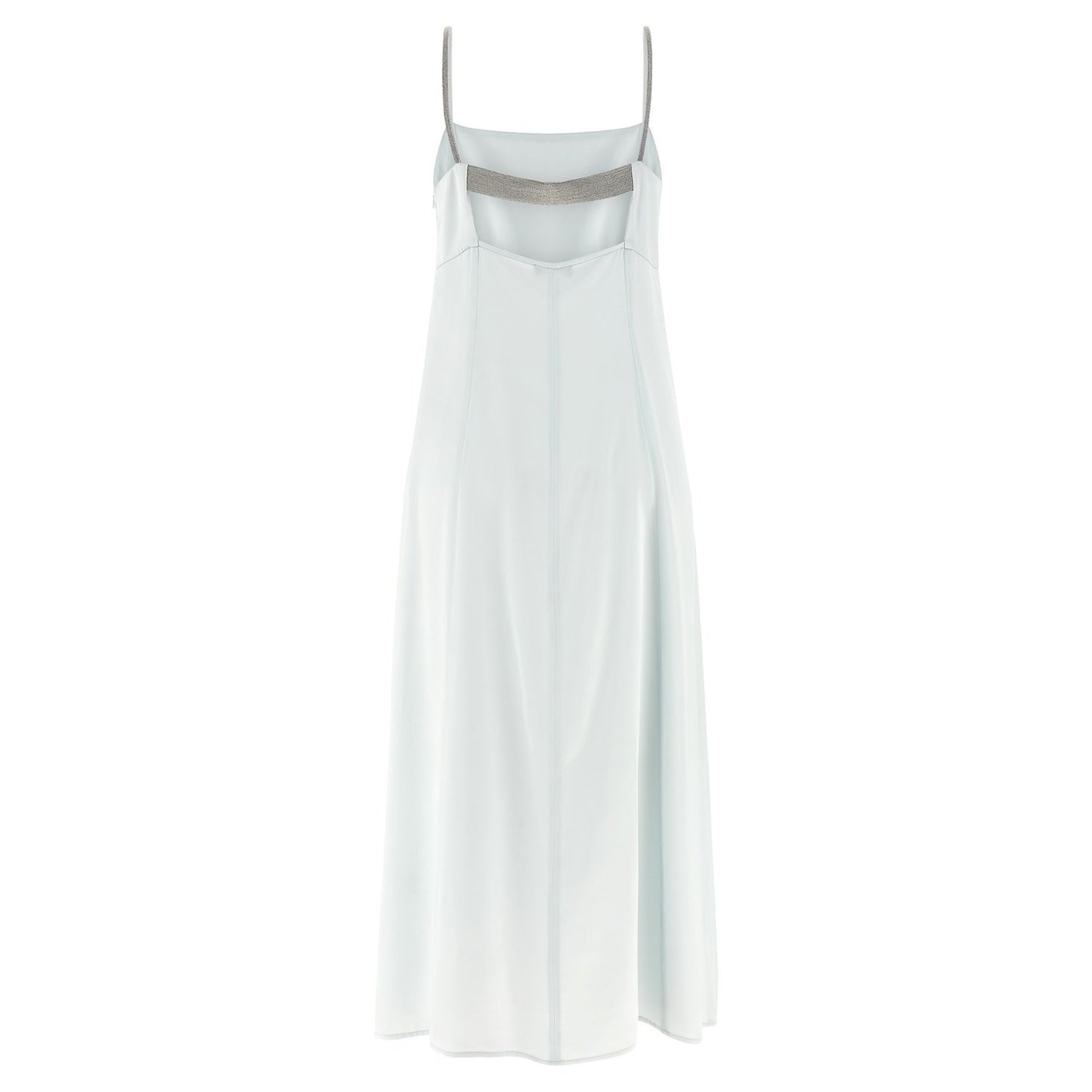 Peserico Blue Viscose Long Dress