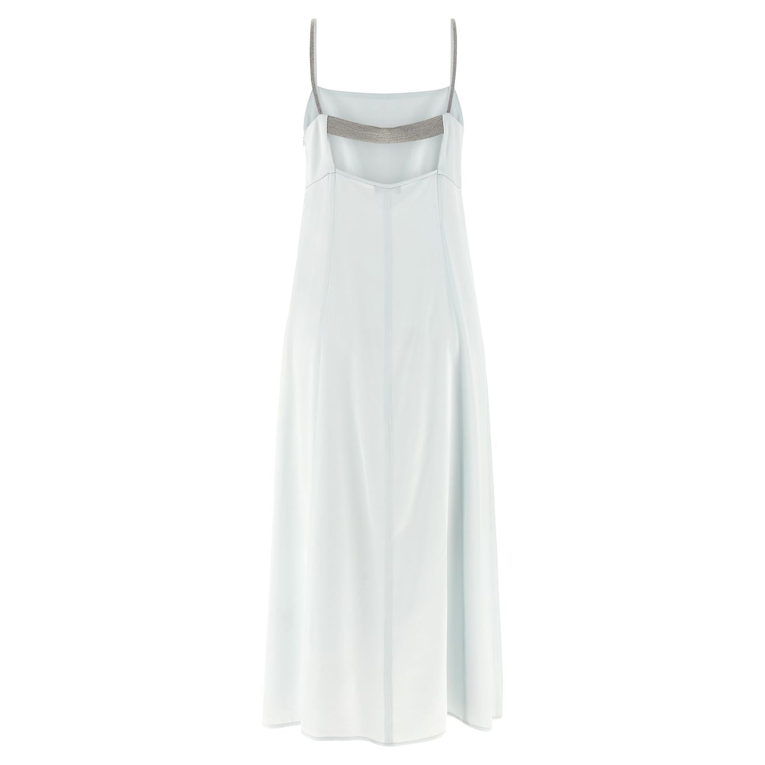 Peserico Blue Viscose Long Dress