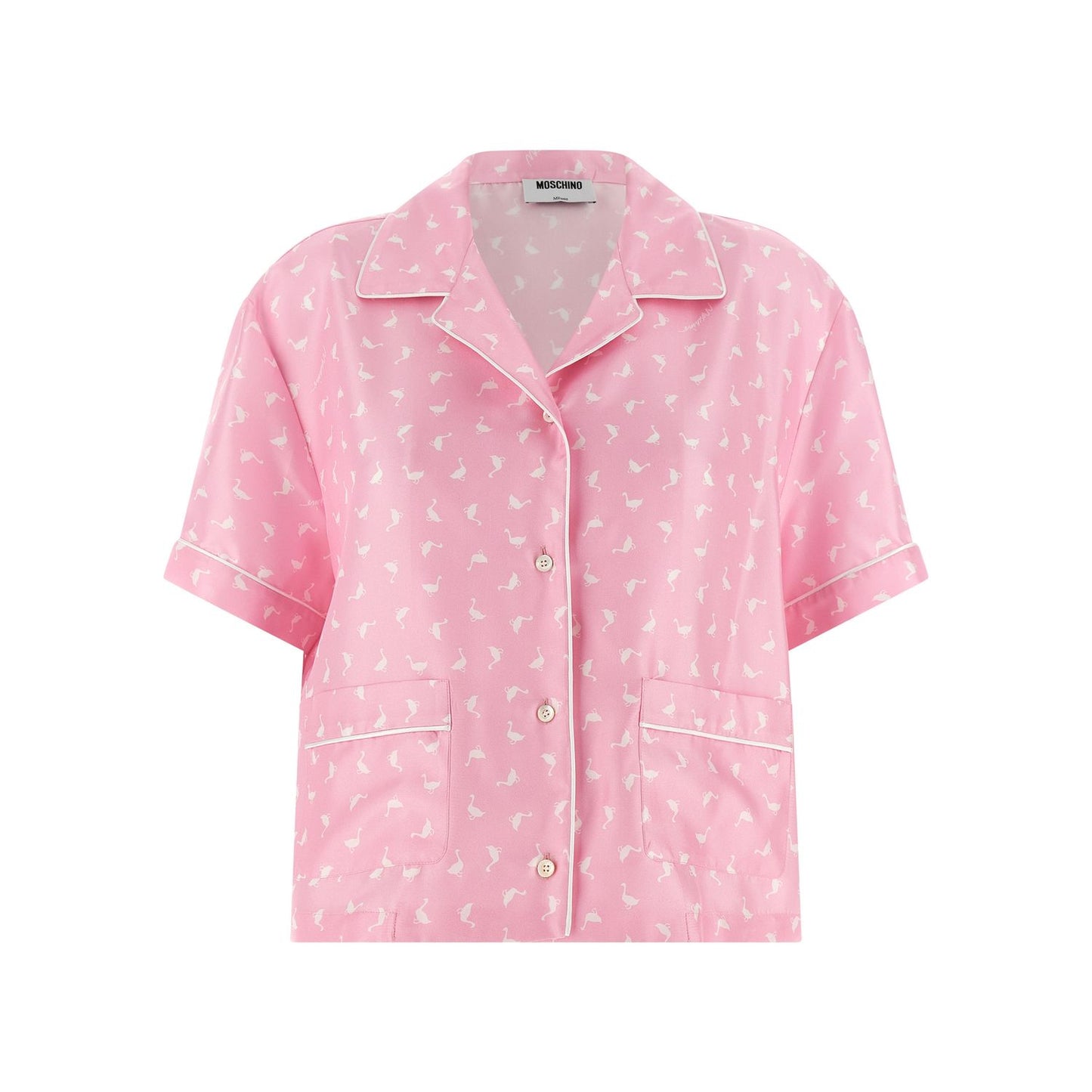 Moschino Multicolor Silk Blouse