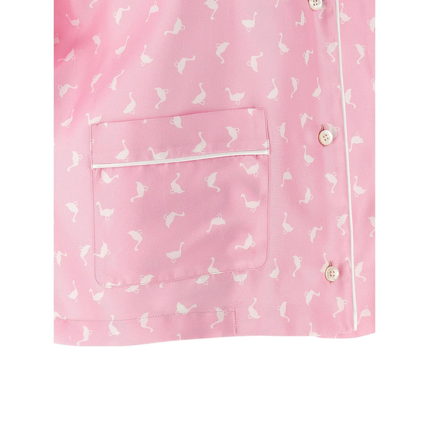 Moschino Multicolor Silk Blouse
