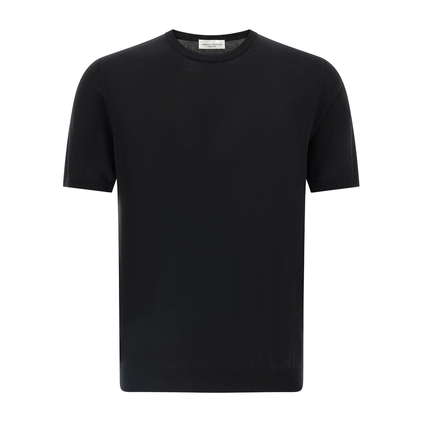 Roberto Collina Black Cotton Cardigan