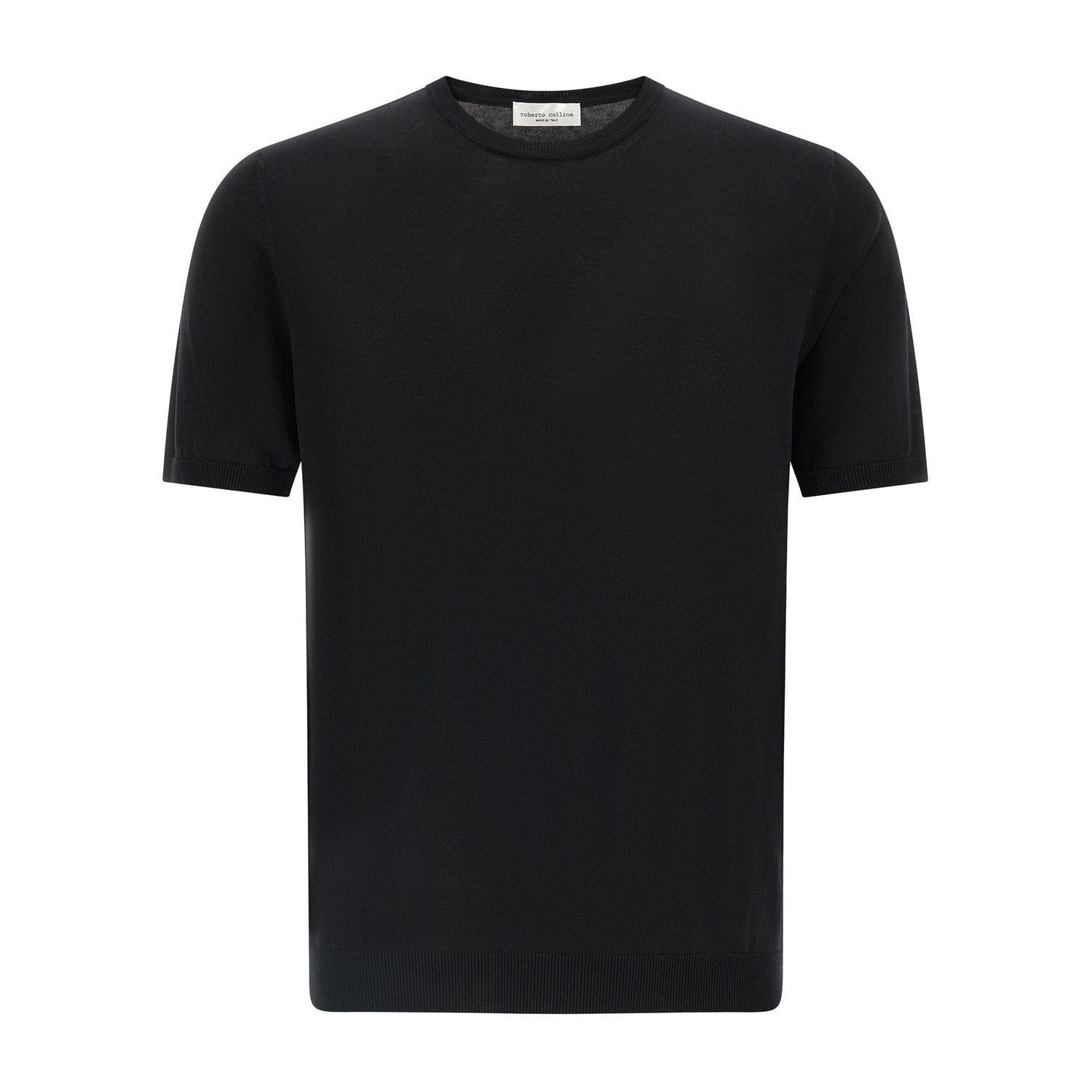 Roberto Collina Black Cotton Cardigan