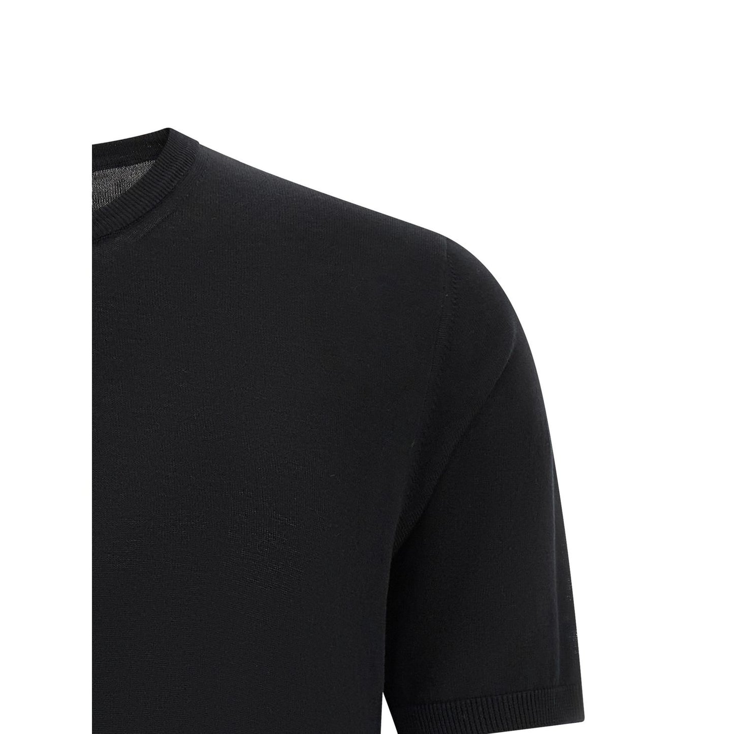 Roberto Collina Black Cotton Cardigan