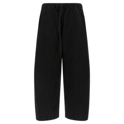 Entire Studios Black Cotton Casual Pants