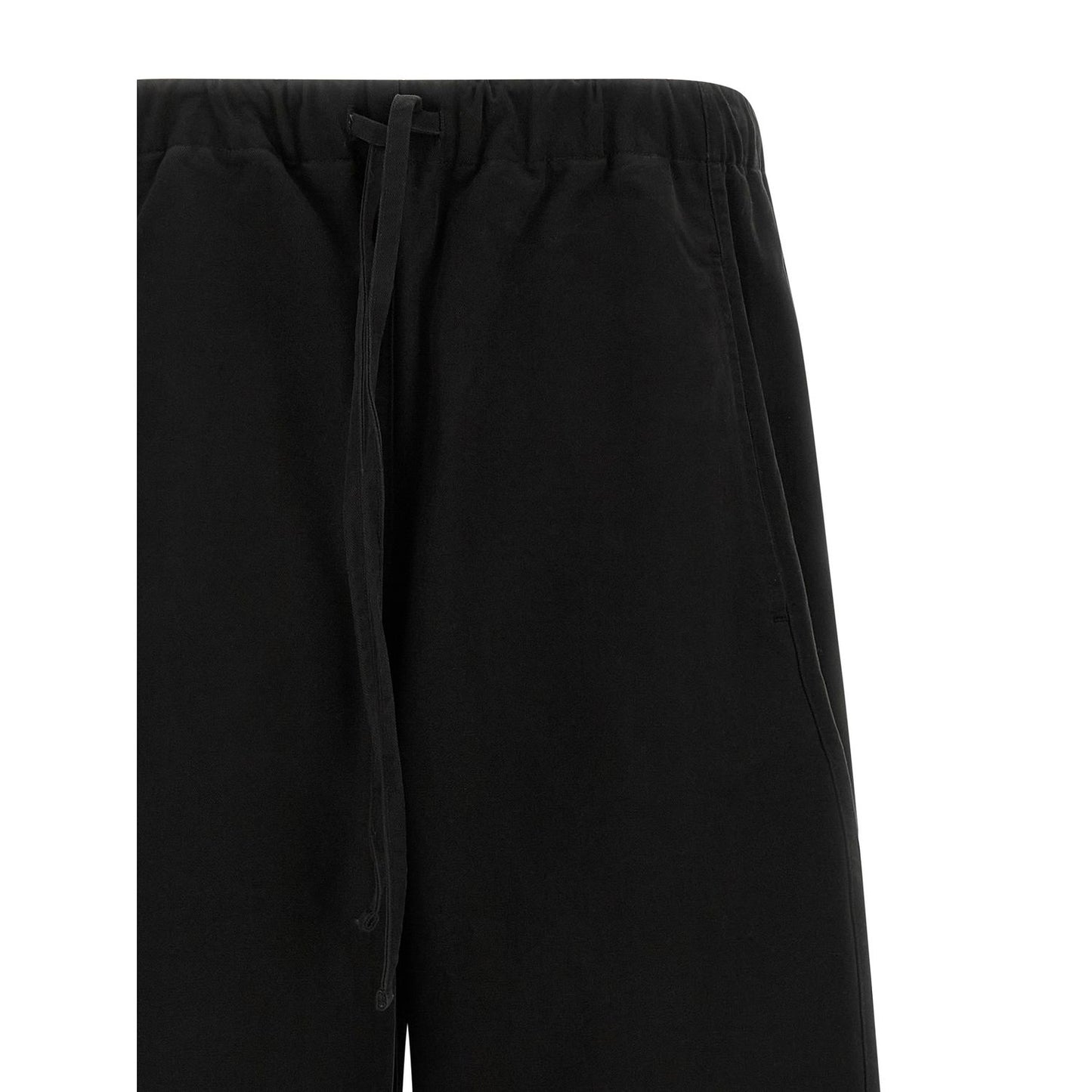 Entire Studios Black Cotton Casual Pants