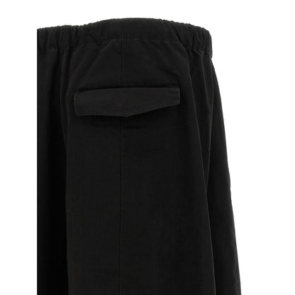 Entire Studios Black Cotton Casual Pants