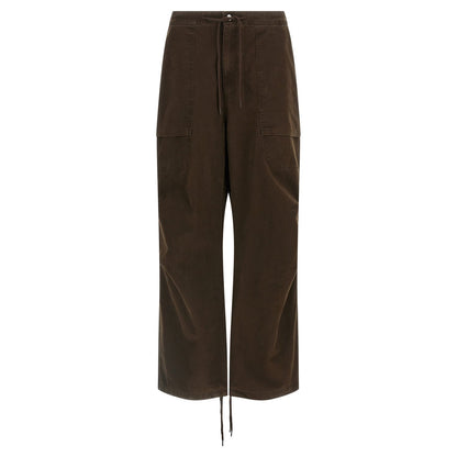 Entire Studios Brown Cotton Cargo Pants