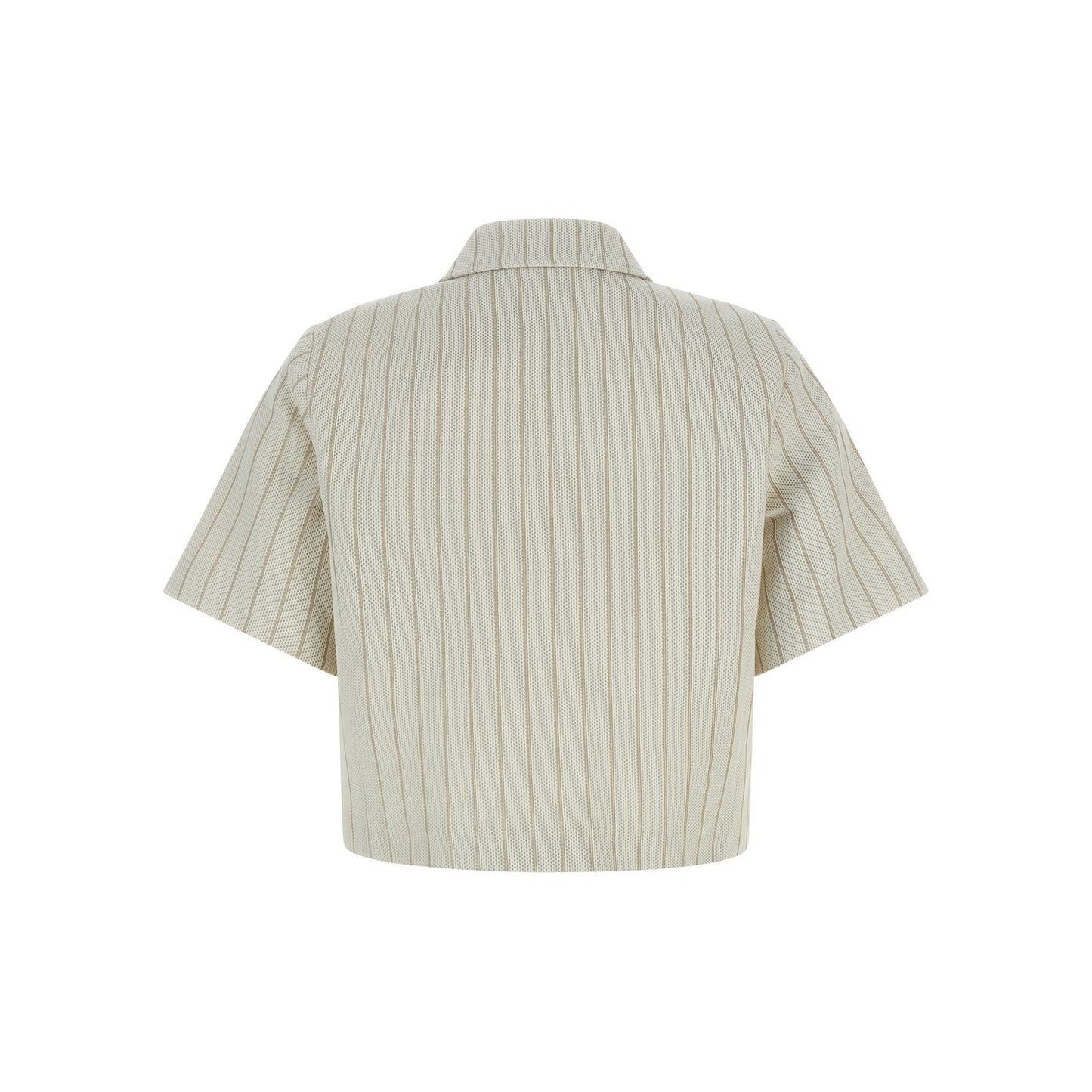 Max Mara Beige Cotton Full-Length Jacket