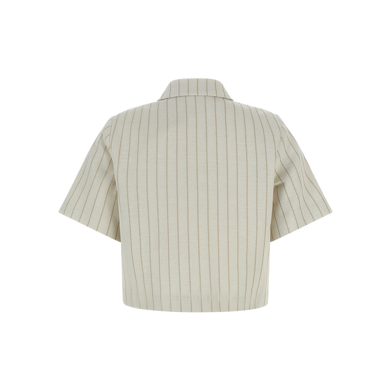 Max Mara Beige Cotton Full-Length Jacket