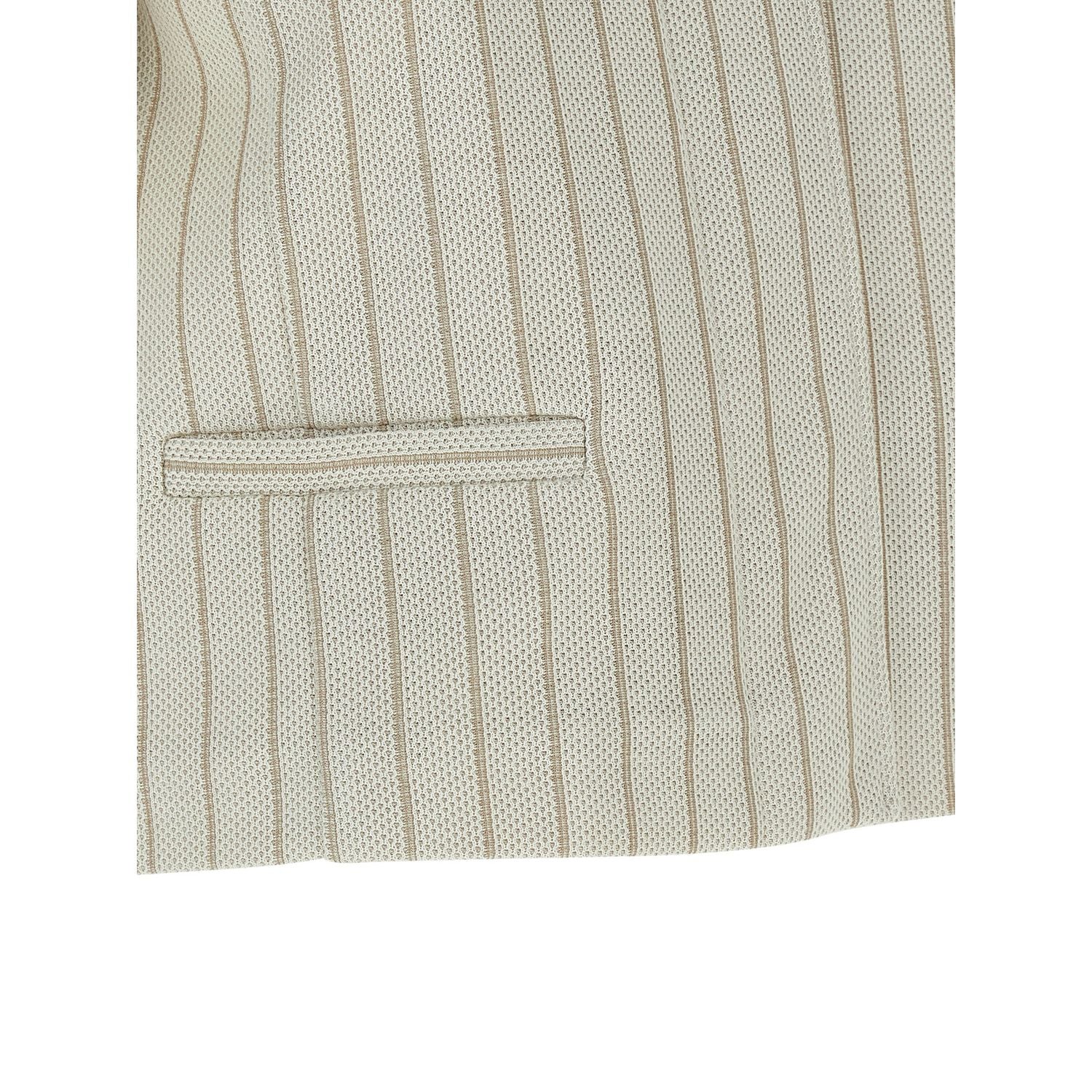 Max Mara Beige Cotton Full-Length Jacket